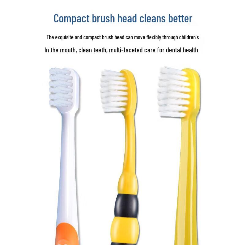 Little Deer Mom Children's Soft Bristle Toothbrush 4-Pack