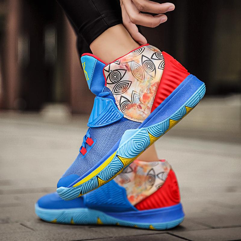 Молодежные баскетбольные кроссовки высокого качества, мужская обувь, нескользящая подошва, износостойкие мужские баскетбольные кроссовки, модные удобные баскетбольные кроссовки