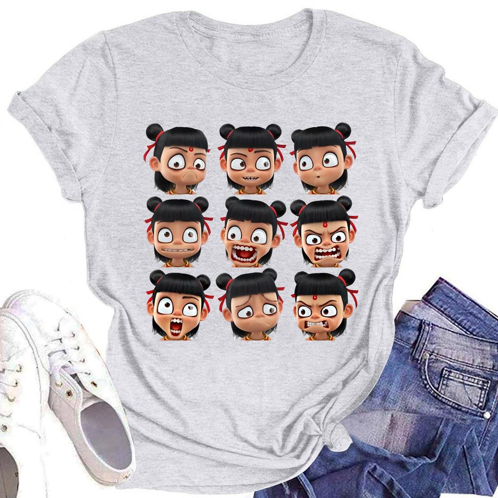 Мужская и женская футболка с круглым вырезом и короткими рукавами