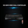 4K 3x3 MI TV Видеостена Контроллер экрана Процессор для сшивания ТВ-дисплея Видеоконтроллер Стена