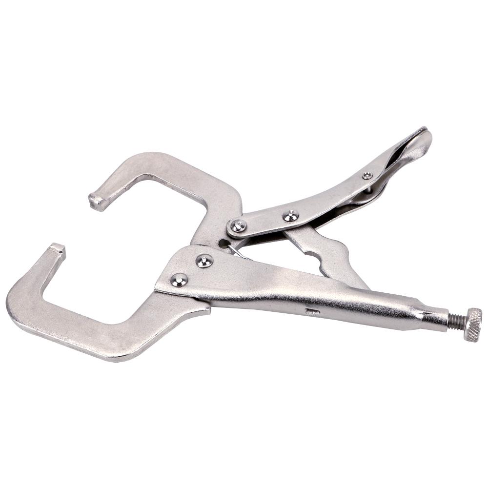 C Clamp Weld Clip Woodwork  Fix Plier  Pad Wood Work  Alloy Steel  Hand Tool Pincer Tong Tenon Locator