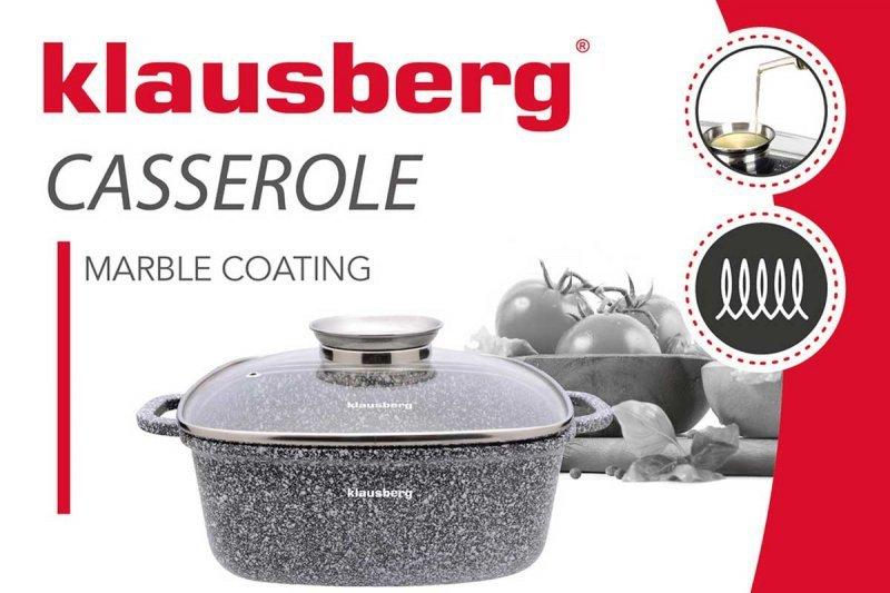 Klausberg Garnek Marmurkowy 22Cm Kb-7529 3,7L