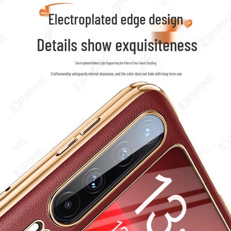Кожаный чехол-подставка с вращением Pipi Shell для Huawei Pura X