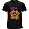 Xhaxhi Мужская футболка Queen Band Мужская футболка с коротким рукавом Круглый вырез Хлопок Легкая Свободный крой