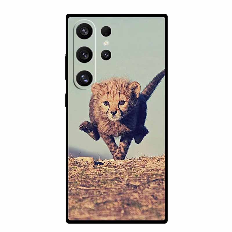Phone Case For Samsung S26 S25 S24 Pro Cover S23 FE S22 Plus Ultra Animals Patterns Bumper Protector Galaxy S 26 24 23 25 Edge