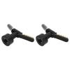 2PCS ABS Handle Battery Terminal Cleaner Aluminum Alloy Rust Removal Tool  Maintenance Technician