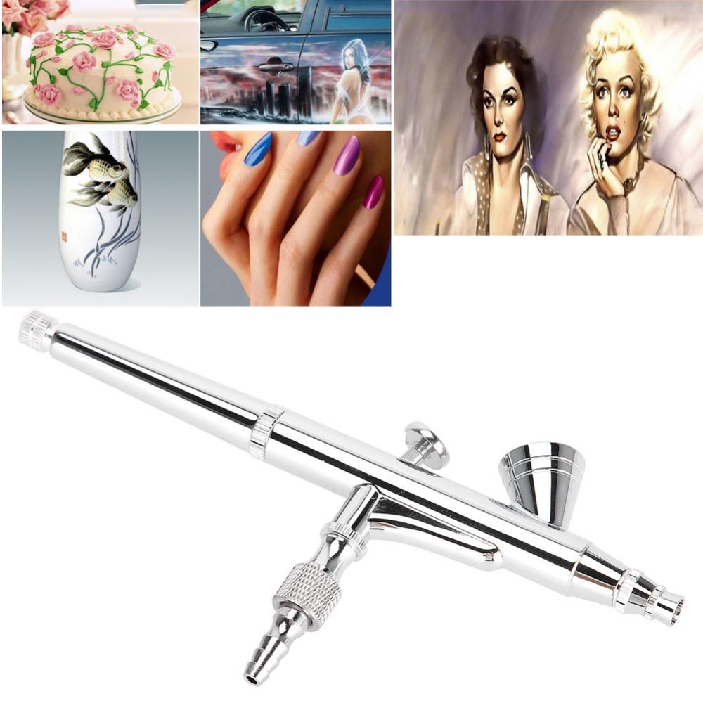 0.2Mm Nozzle Size Double-Action Airbrush Nail & Body Paint Sprayer Body Art Makeup Coloring Work