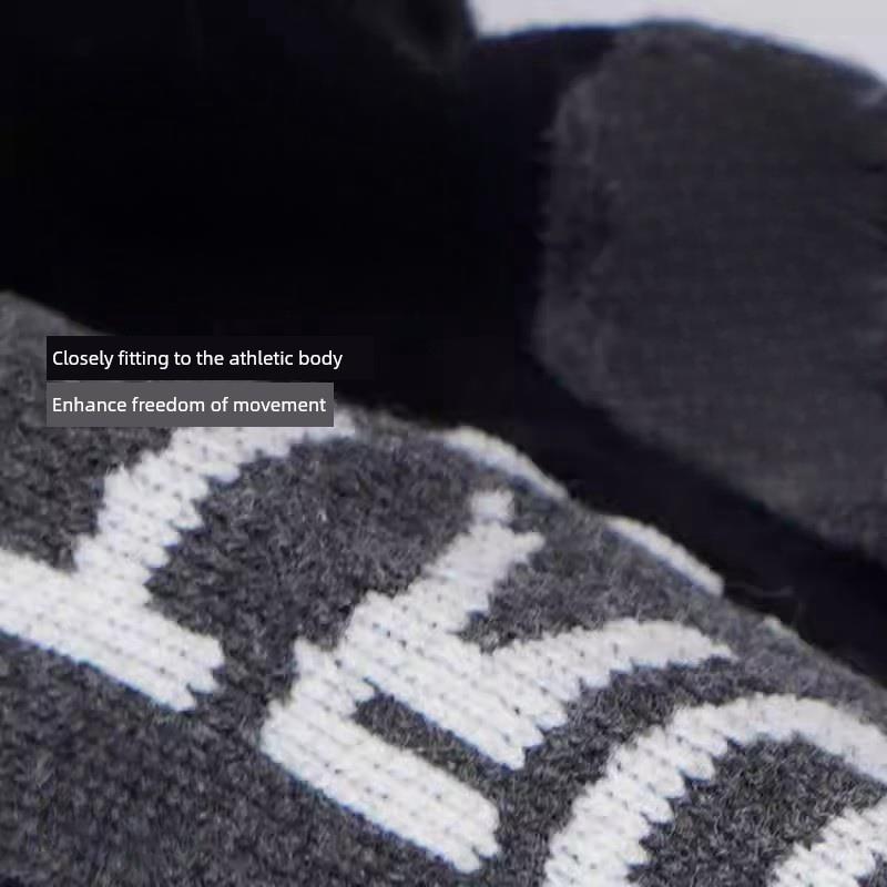 Ski Socks for Men, Outdoor Sports, Running, Mountaineering, Non-Slip, Wear-Resistant, Four-Season Thin Thermal Socks, Women's Single-Board