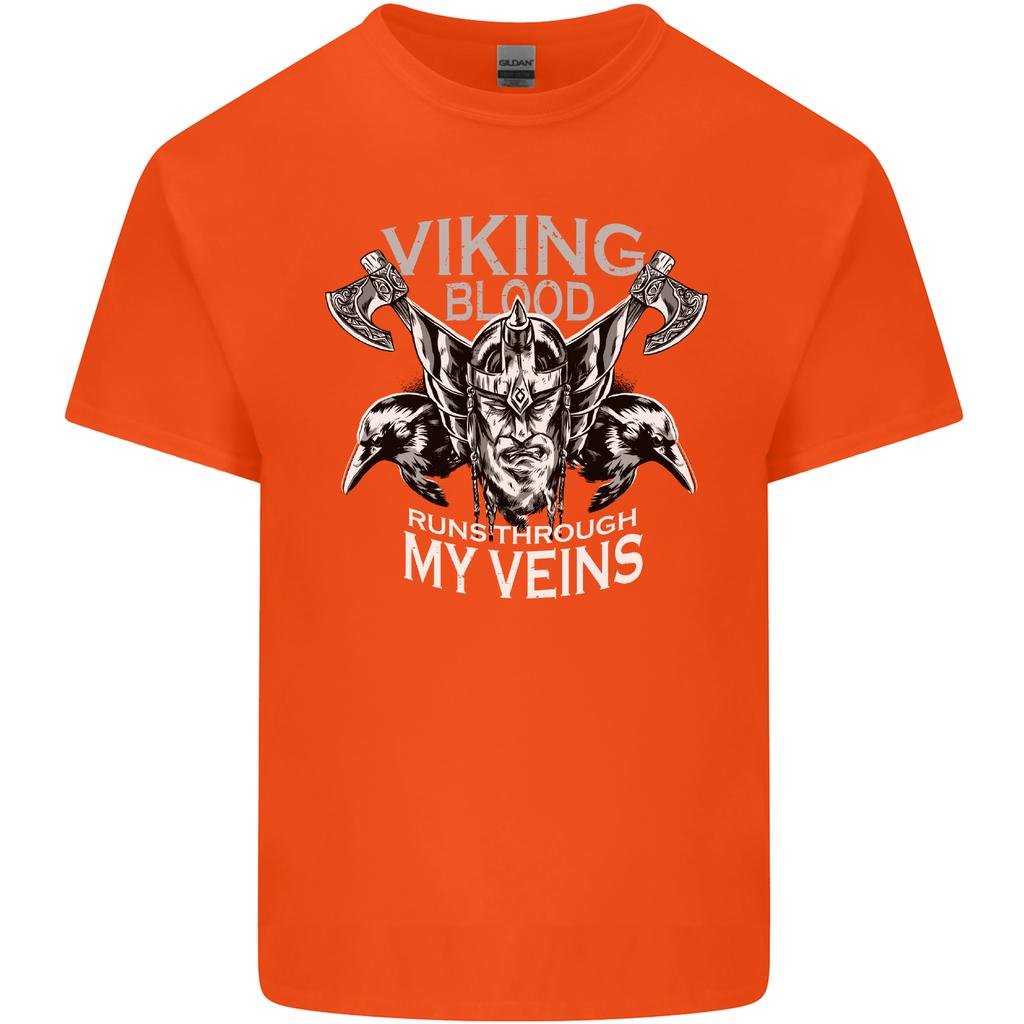 Viking Blood Odin Valhalla Norse Mythology Unisexs Light Cotton TShirt