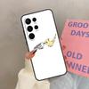 Cartoon Animal Chubby Cockatiel Case For Samsung Galaxy S25 Ultra S20 S21 S22 S23 S24 Ultra S9 S10 Plus S25 FE Cover Coque