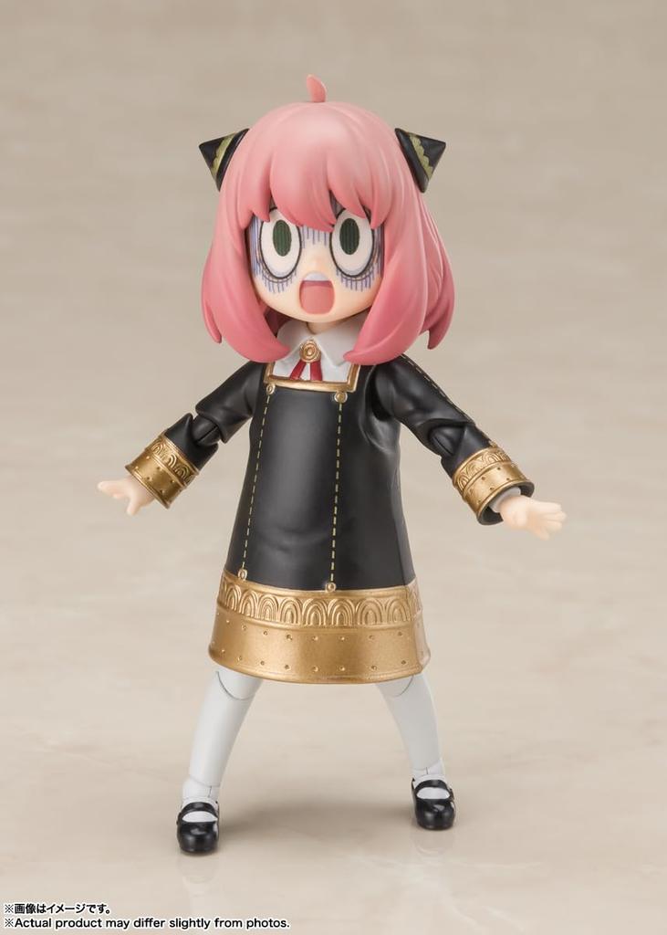 TAMASHII NATIONS Аня Форджер 80мм раскрашенная подвижная фигурка S.H.Figuarts SPY×FAMILY -Версия в школьной форме- Прибл.. АБС и ПВХ