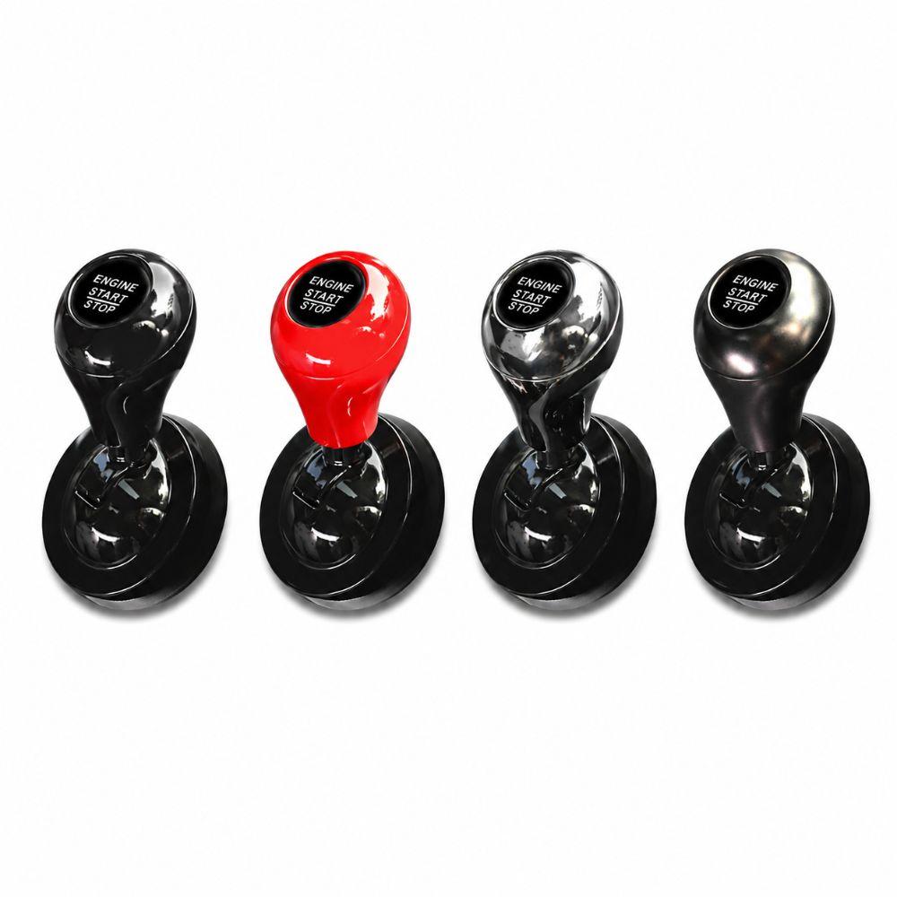 Cue Stick Shape Car Starter Lever All Metal Car Keyless Start Sticker  Vehicle Start Button