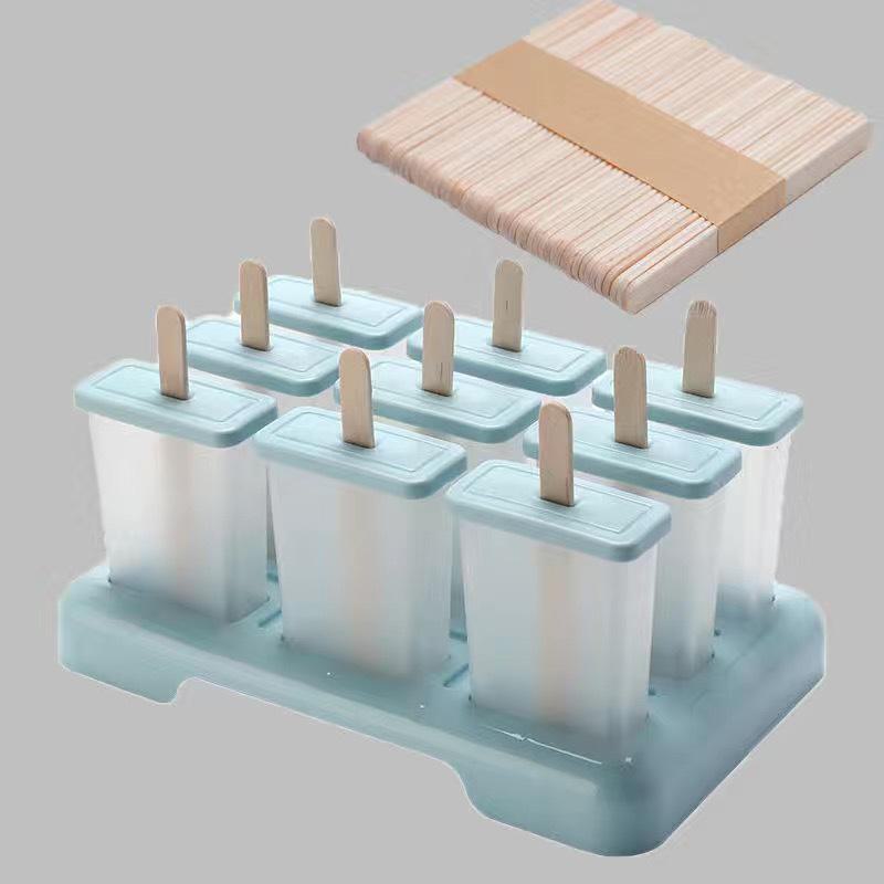 Самодельная форма для мороженого и эскимо для приготовления сорбета и кубиков льда