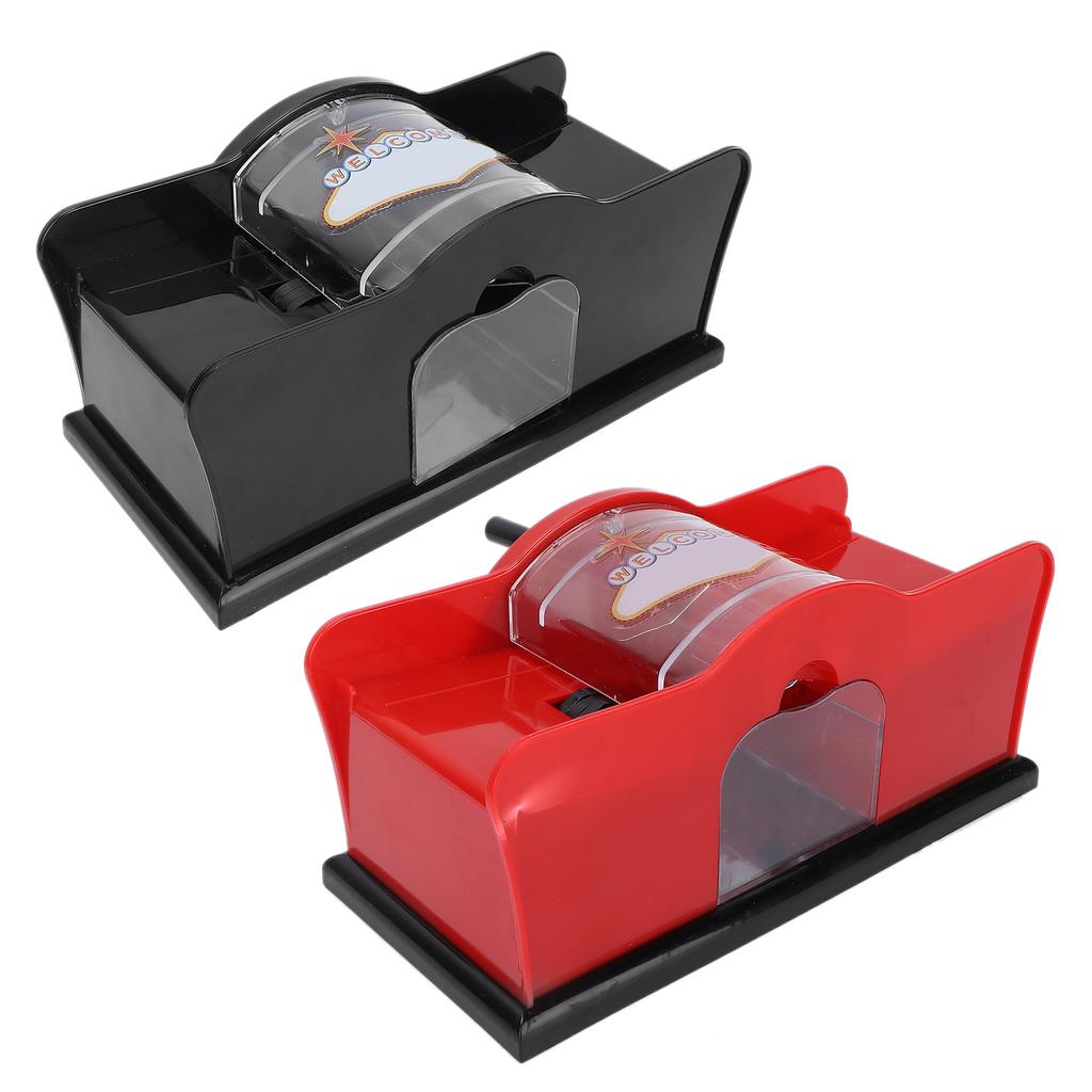 Ручной тасователь карт для колоды 1‑2. Игральные карты для покера. Инструмент для ручного тасования карт казино.