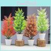 Piceaneoveitchii Artificial Mast With Green Plants For Indoor Garden Decor