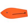 Пластиковая доска-глубитель для троллинга, оранжевого цвета, портативный инструмент, аксессуар для рыбалки