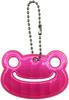 Nakajima Corporation Pickles Safely Returning Frog Reflector Mascot, Pink, 204578-24