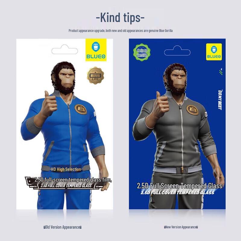 Mr. Blue Ape iPhone 16 Tempered Glass Screen Protector