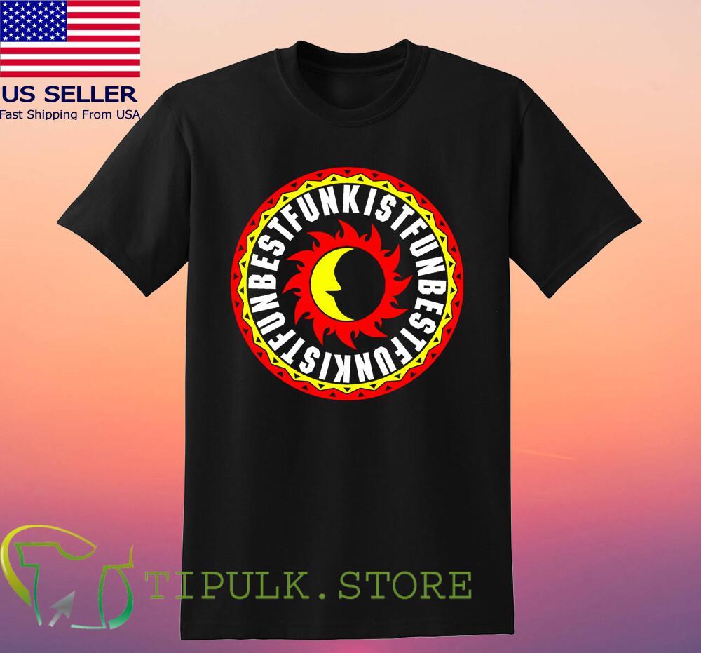 BESTFUNKIST Sun Moon Graphic T-shirt