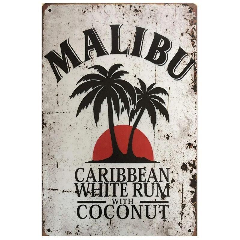 Large Scale Tin Painting for Bars Pubs Clubs Man Spaces Wall Decor