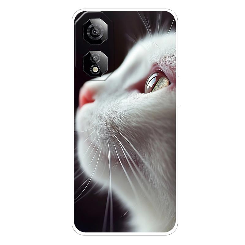 Чехол для Nubia Neo 2 5G Мраморная Бабочка Прозрачный Корпус Телефона Для ZTE Nubia Neo2 5G 6.72" Мягкая Ударопрочная Задняя Крышка Funda