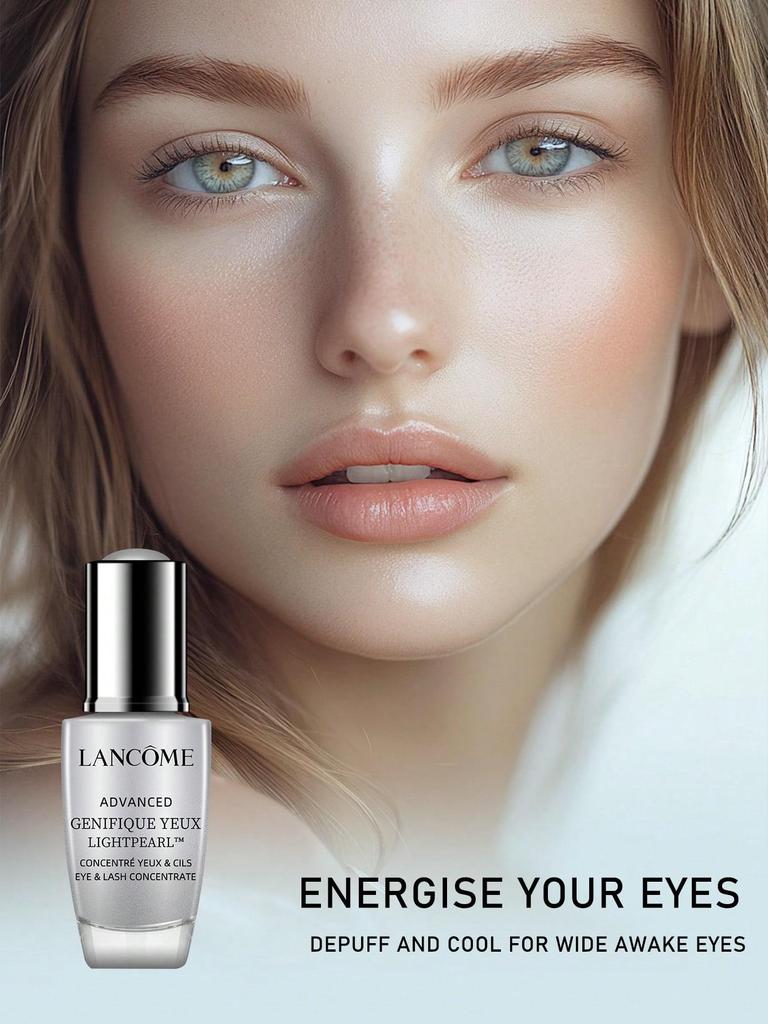 LANCÔME Advanced Génifique Yeux Light-Pearl™ Омолаживающий концентрат для кожи вокруг глаз и ресниц - 0,67 FL. УНЦ./20МЛ - От мешков под глазами, отечности и тонких линий