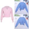 Children Ballet Jacket Wrap Kids Girls Classic Long Sleeve Knit Wrap Sweater Ballet Dance Cardigan