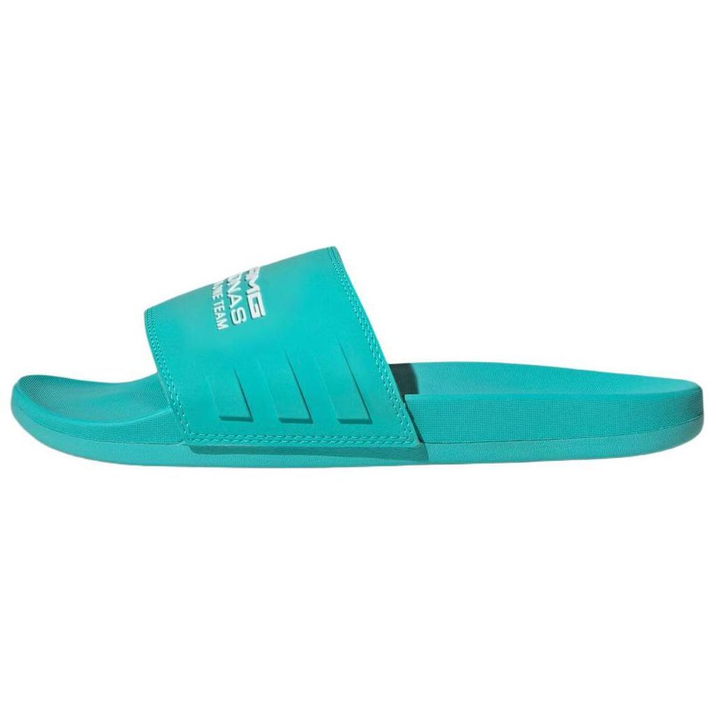 Adilette Mercedes-AMG Petronas Formula One Team x Adilette Adidas Comfort Шлепанцы 'Semi Mint Rush' JR1071