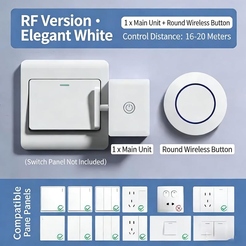 Wireless Control Light Switch Off Tool Automatic Button Pusher Intelligent USB Rechargeable Lazy Remote Control Switch Tools