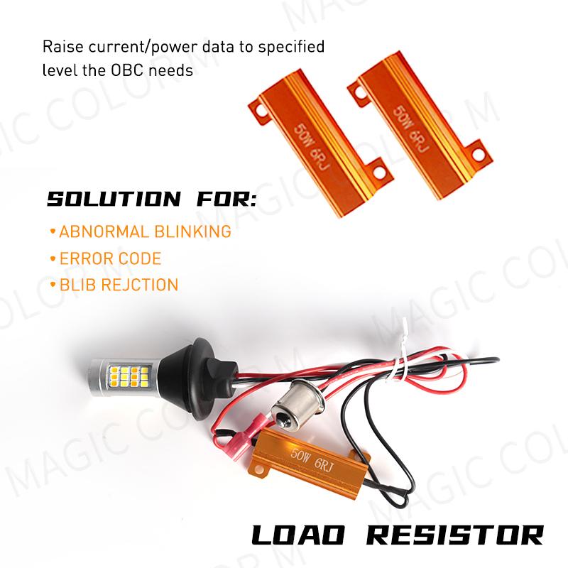 DRL 42SMD P21W 1156 BA15S BAU15S PY21W 7440 T20 Canbus двухцветный переключатель дневных ходовых огней для автомобиля светодиодный указатель поворота 2 шт.