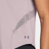 Under Armour Vanish Elite Vent Breathable Loose Casual Solid Color Cruit Neck Short Sleeve T Shirt Women T Shirts Fatigue-Gray 1386400-015