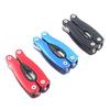 Multifunctional Stainless Steel Folding Pliers - Compact Gift with Aluminum Handle for Camping and Self-Defense