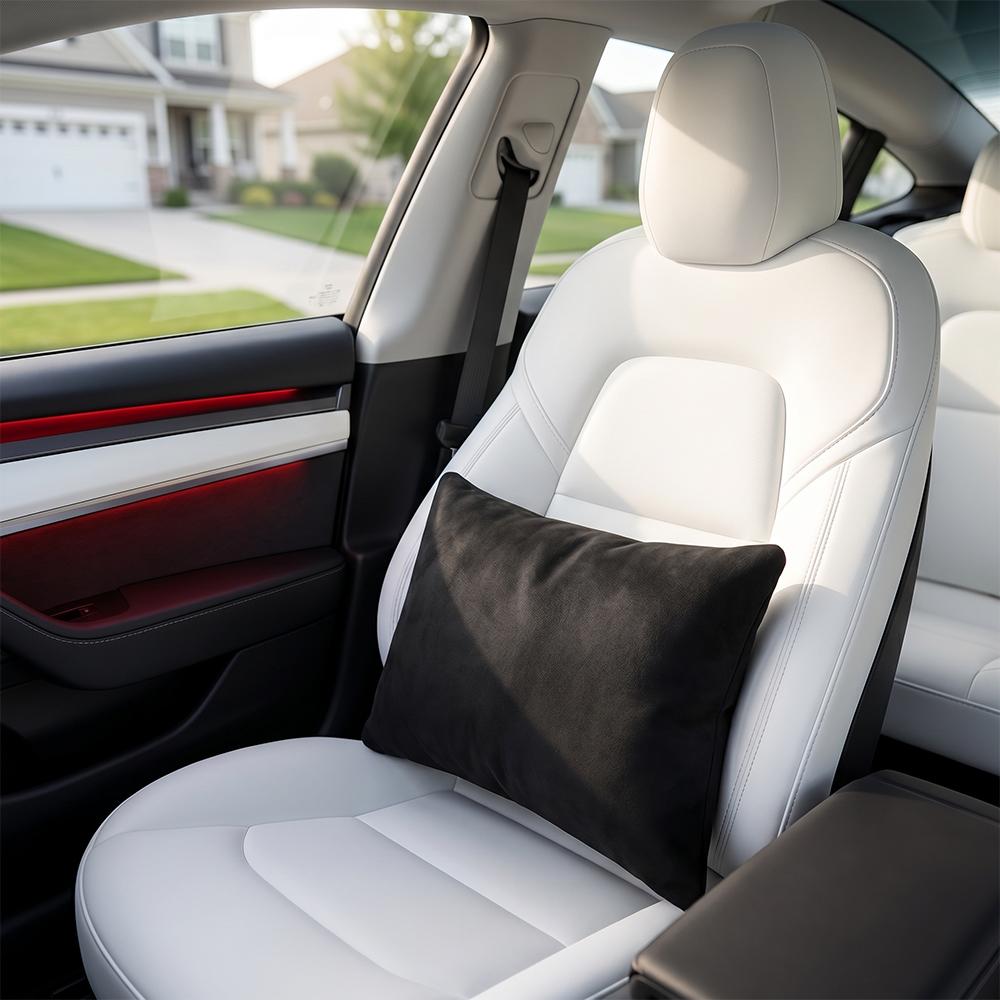 For Tesla Model 3 Highland Model Y Juniper Model YL 6-seat Model Y 3 High Quality Car Neck Pillow Soft Car Neck Support Cushion