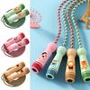 Wooden Handle Children's Skipping Rope Adjustable Students Jump Rope  For Fitness Outdoor Activity