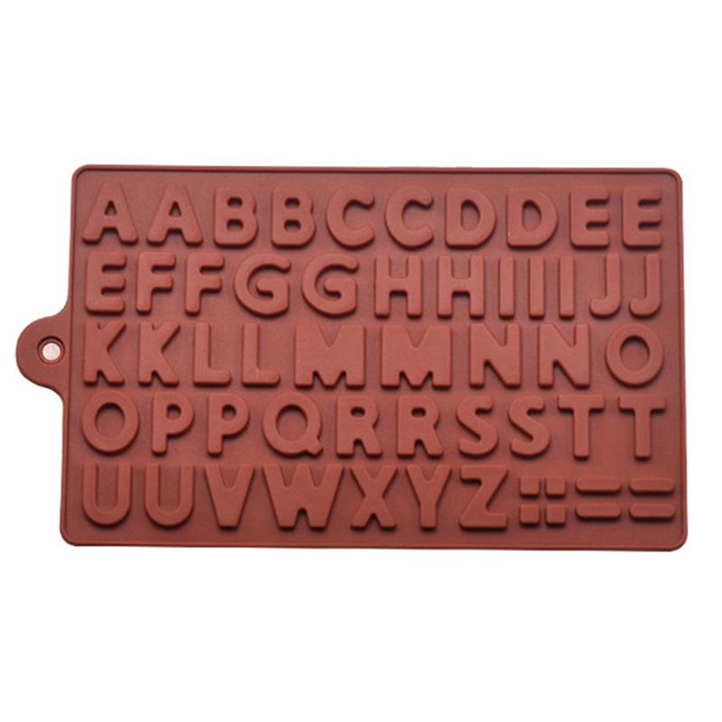 1 шт. силиконовые формы для выпечки шоколада с 26 буквами, сделай сам, украшение торта, кухонные принадлежности