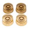 Musiclily Pro Speed Knob Metric Standard for LP Les Paul Electric Gold of Guitar, (Set 4)