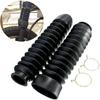 New 2pcs Motorcycle Front Fork Shock Absorber Dust Absorber Cover Protective Dust Protective Cover Shock Rubber Front Cover G9Z4
