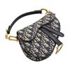 Dior  M0456CTZQ_M928 2WAY bag Navy cotton/leather Women