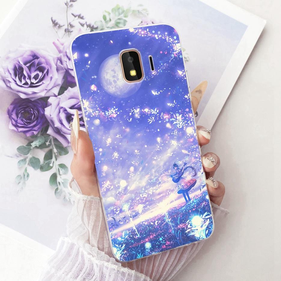 For Samsung Galaxy J2 Core 2018 Case SM-A260F Luxury Butterfly Tree Painted Cover Soft Slim Phone Case For Samsung J2 Core Shell