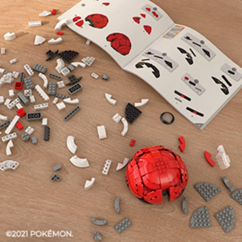 MEGA CONSTRUX Pokemon Jumbo Monster Ball возрастом 8 лет и HBF53 [8 вверх]