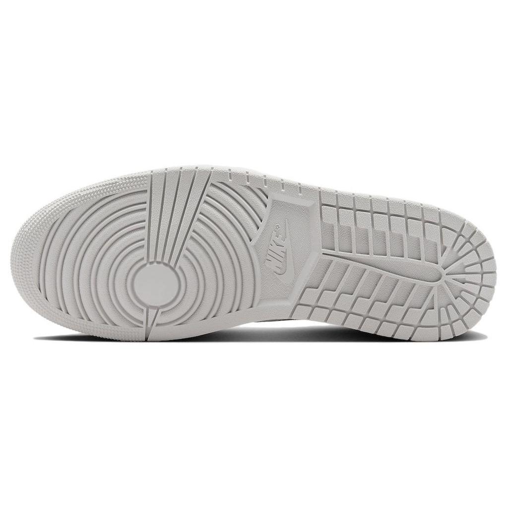Air Jordan 1 Retro Low OG Metallic Silver Мужские кроссовки серые нейтрально-серые белые CZ0790-002