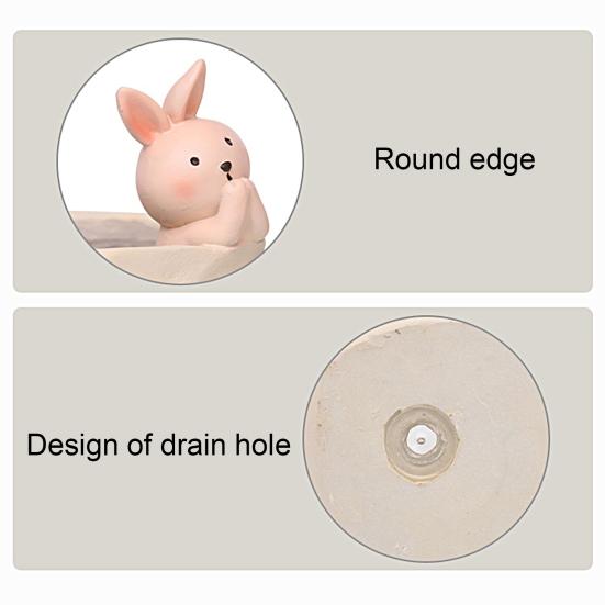 Практичный цветочный горшок, винтажный, долговечный, декоративный