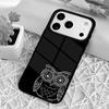 Милый сова животное DIY цветной чехол для телефона для iPhone 17 Air 16 15 11 12 14 13 Pro Max ударопрочный чехол