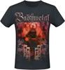 BABYMETAL Samurai Knight Tee, J-Metal T-Shirt with Dark Armor Print & Gothic Logo, Babymetal Fan Merch