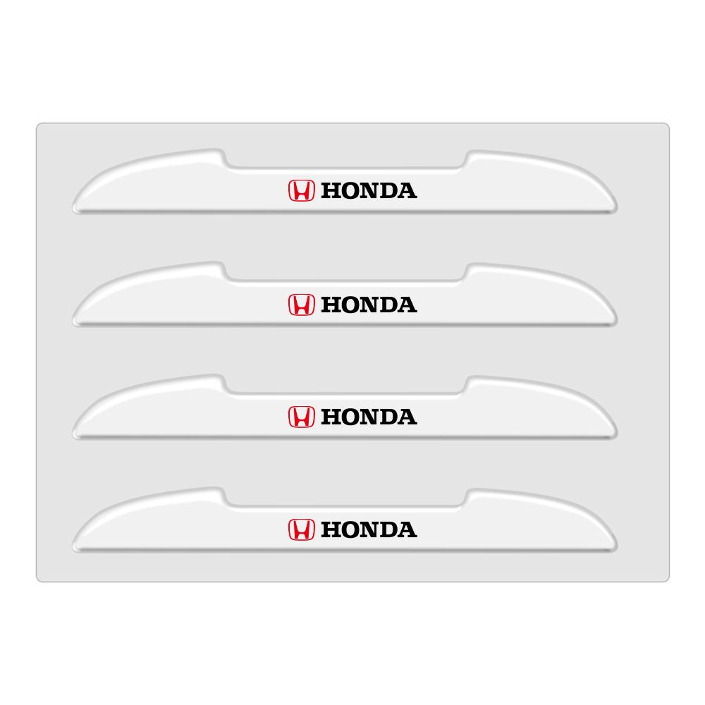 AQF1 4pc Car Door Anti-collision Strip Decoration Auto Accessories For Honda Civic 10th 11th Gen Hrv Jazz City Fit Accord 7 Crv Mugen