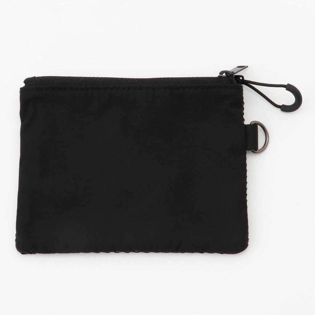 MUJI Polyester Double Zipper Size Black OHC33A8S Case, S,
