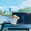 Cute Anime Little Hamster Car Pendant Decoration Auto Interior Console Decoration Dashboard Accessories for Girls Gifts Tools