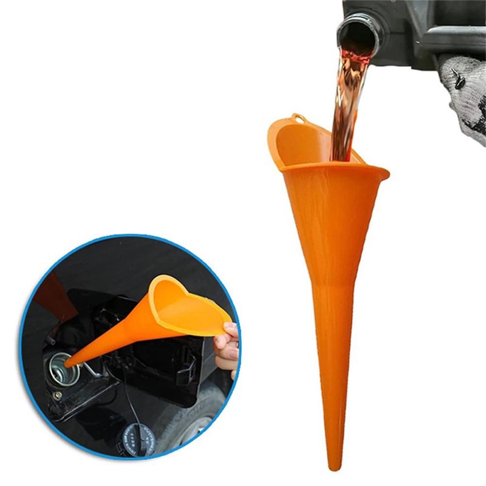 Universal Flexible Oil Draining Funnel Tool, Spill Saver Multi-Purpose Funnel, Reusable Automotive Flex Funnels For Cars Motorcycles Trucks Tractors