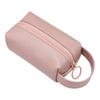 Portable PU Makeup Bag Handle Travel Toiletry Bag Simple Mini  Cosmetic Bag  Camping