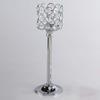 Metal Crystal Candle Holder Hollow Craft Candelabra  Wedding Venue Floral Arrangements